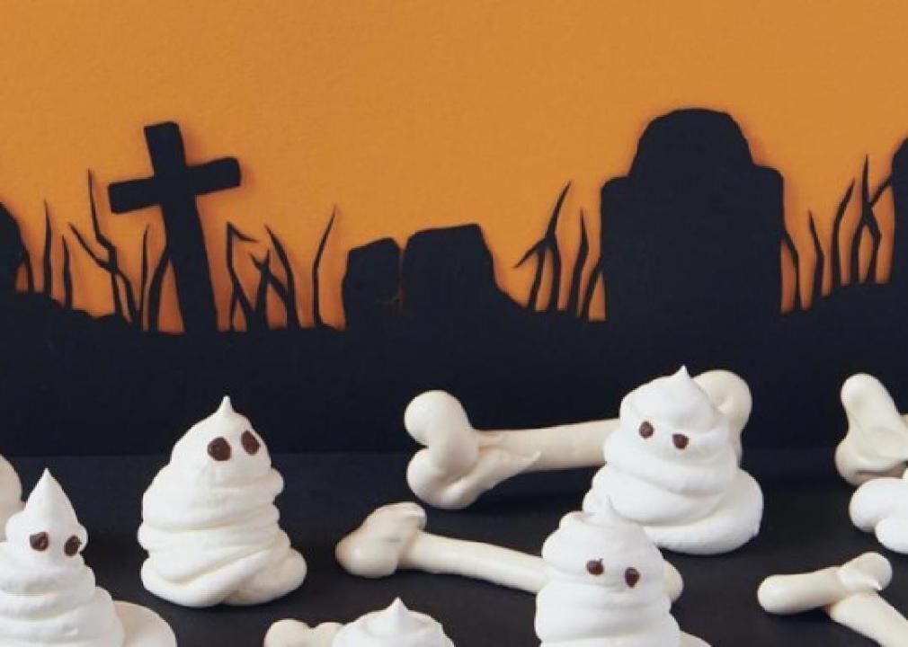 Meringue Bones and Ghosts